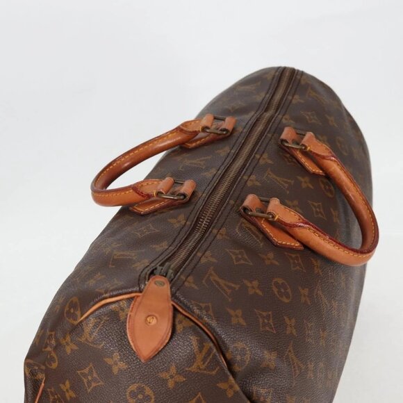 LOUIS VUITTON Monogram Speedy 40 Hand Bag - Picture 11 of 16